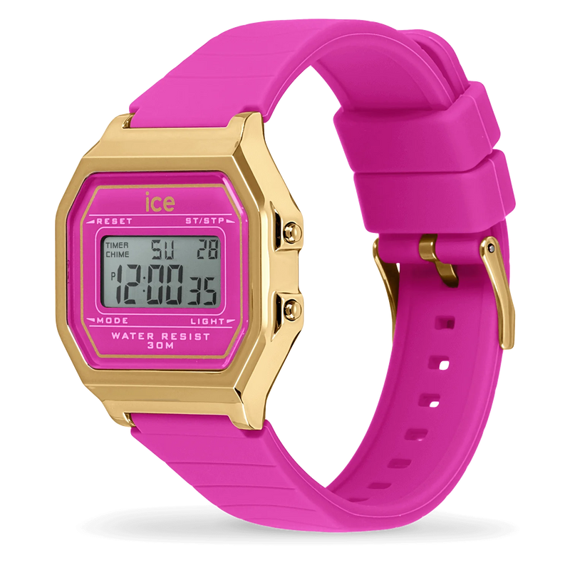 MONTRE FEMME ICE digit retro Barbie Pink