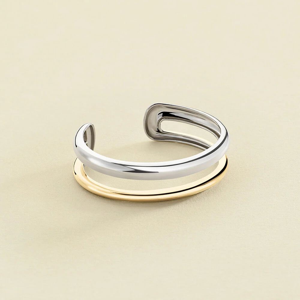 Bague vintage en argent signée Agatha - Montres & Bijoux