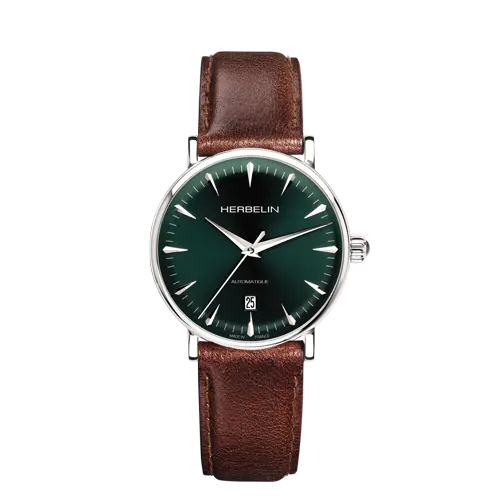 MONTRE HOMME INSPIRATION AUTOMATIQUE VERT HERBELIN