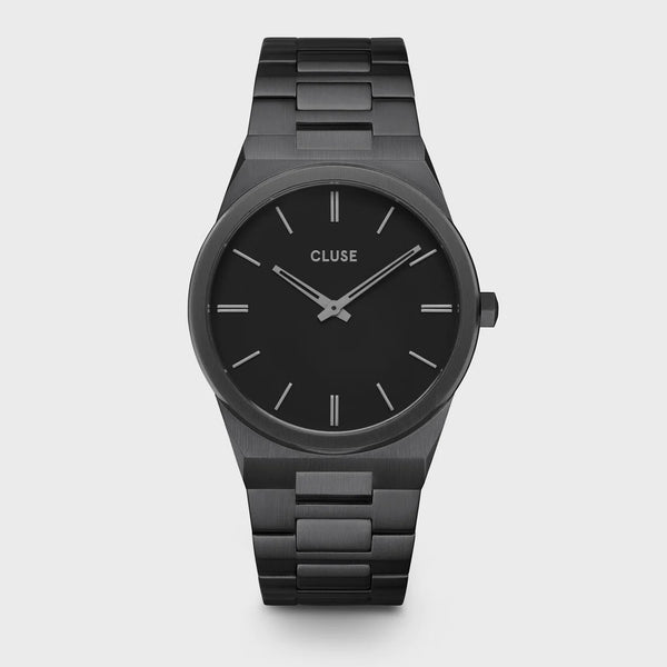 Montre homme, Vigoureux Steel Full Black, Cluse