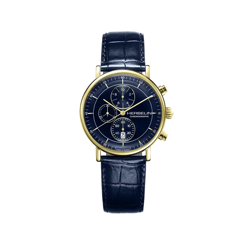 MONTRE HOMME INSPIRATION BLEU HERBELIN