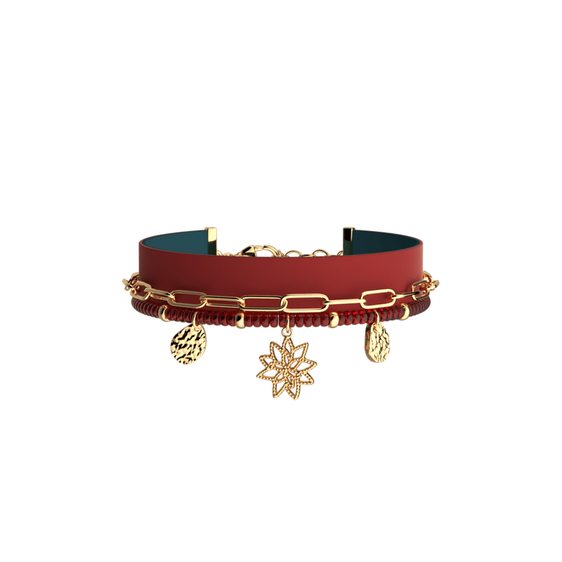 Bracelet Multi-Rang Nénuphar LES CADETTES