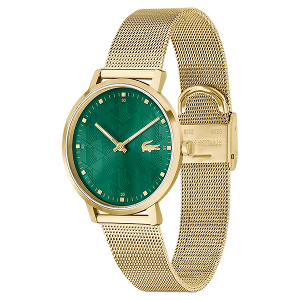 Montre Femme Crocorigin Vert Lacoste