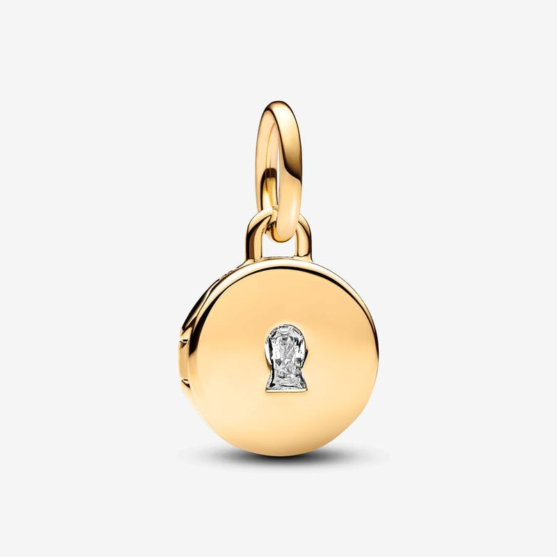 Charm Pendant Médaillon Amour Ouvrable et Gravable Pandora