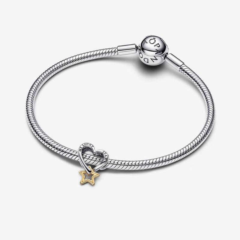 Charm Bonne Étoile & Cœur Pandora