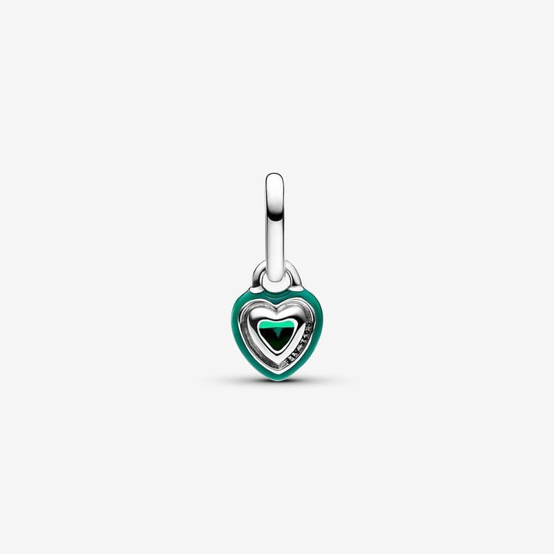 Mini Charm Pendant Cœur Chakra Vert Pandora