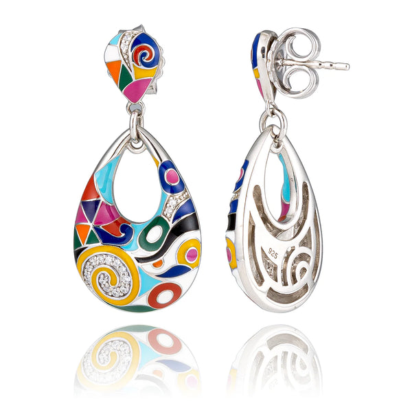 BOUCLES D'OREILLES ARGENT MARINA UNA STORIA