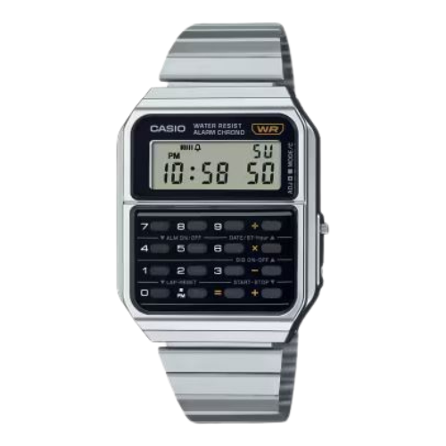 Montre quartz Mixte Vintage calculator CASIO