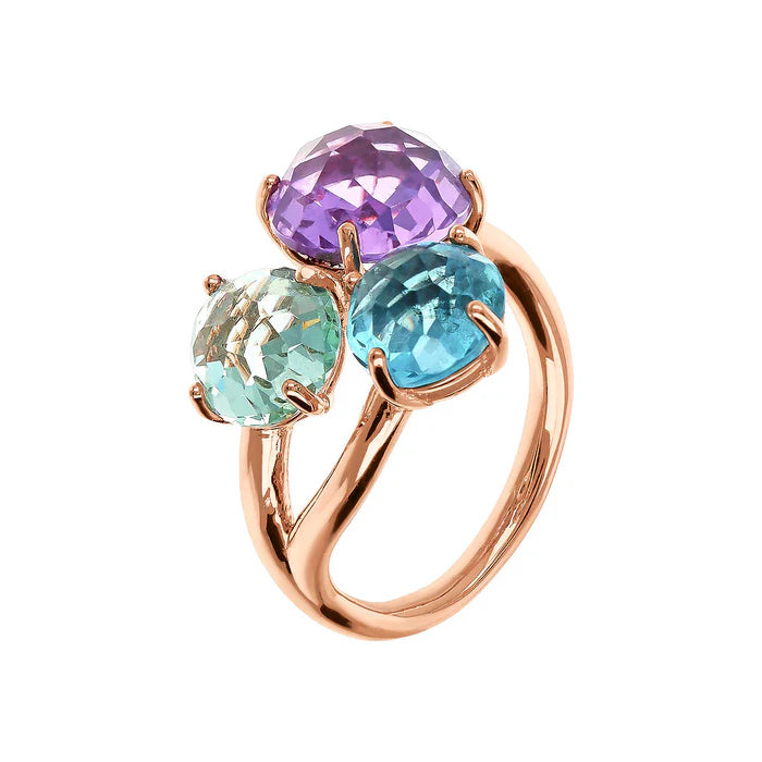 Bague trilogie BRONZALLURE