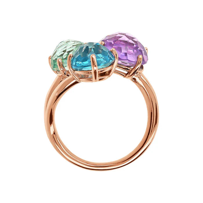 Bague trilogie BRONZALLURE