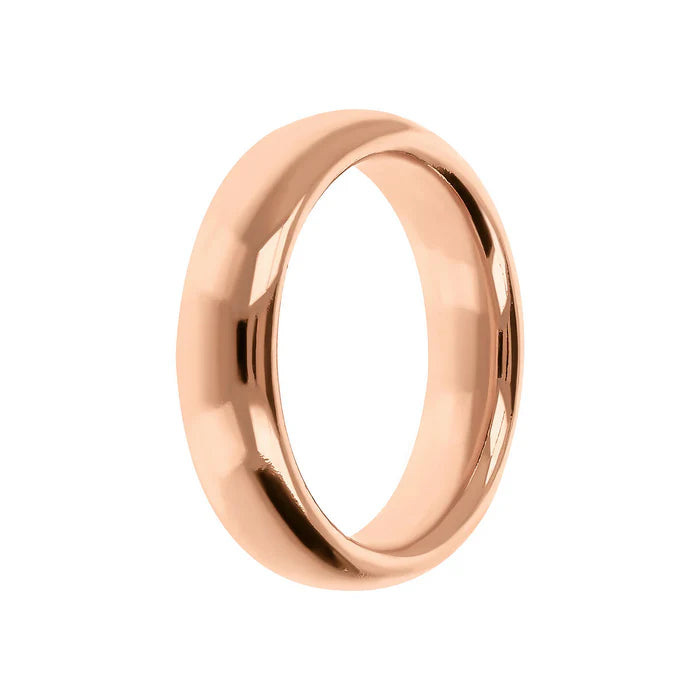 Bague alliance polie BRONZALLURE