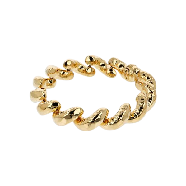 Bracelet Rigide Martelé Chaîne San Marco ETRUSCA