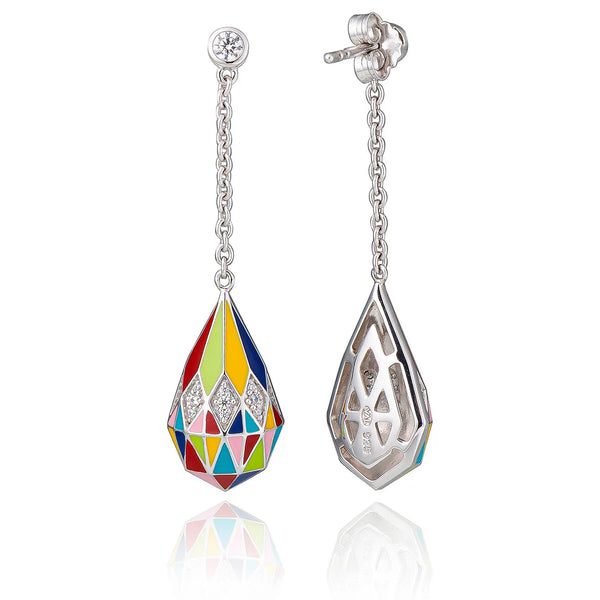 BOUCLES D'OREILLES ARGENT BORA-BORA UNA STORIA