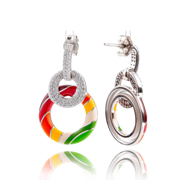 BOUCLES D'OREILLES ARGENT ARIZONA UNA STORIA