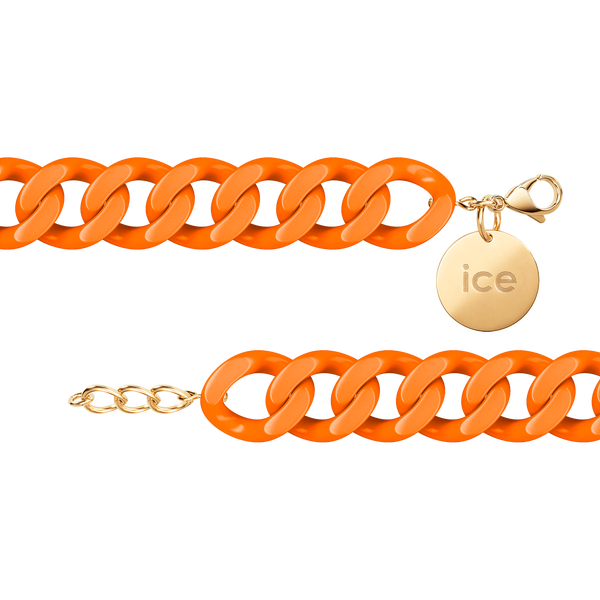 Bracelet chaine ICE WATCH flashy orange