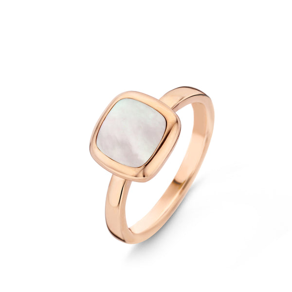 Bague Pantelleria, nacre or rose