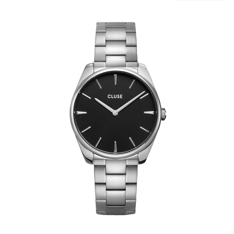 Montre homme Vigoureux Steel Black CLUSE