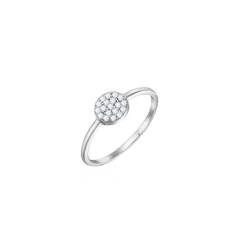 Bague fine scintill AGATHA