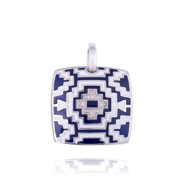 Pendentif argent aztec una storia