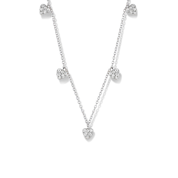 Collier argent et oxydes