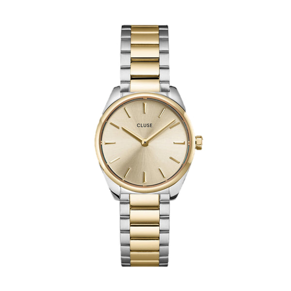 Montre femme Féroce Mini Steel Bicolour CLUSE