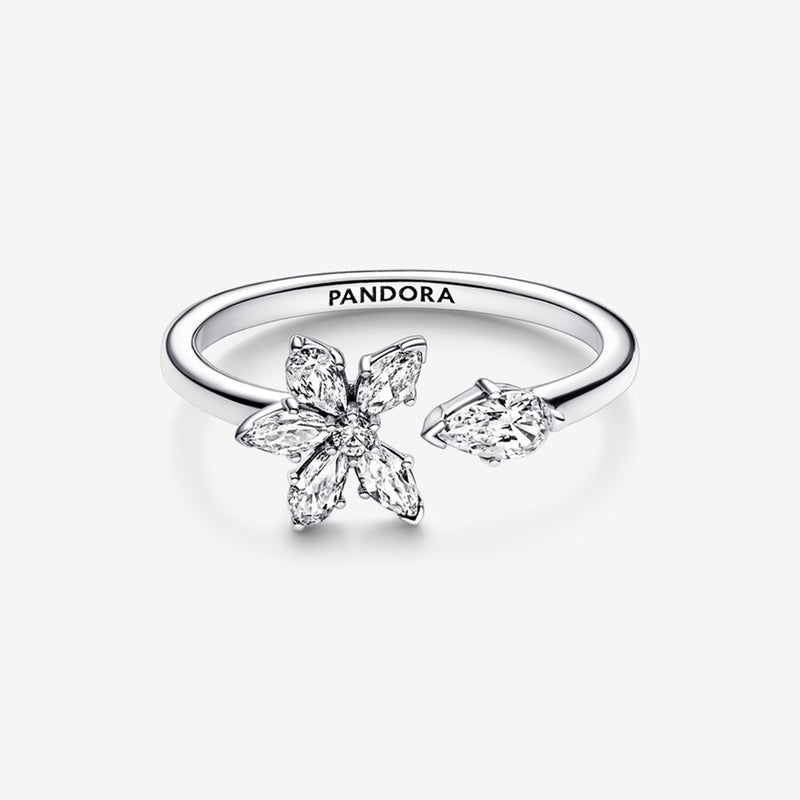 Bague Ouverte Herbier Scintillant PANDORA