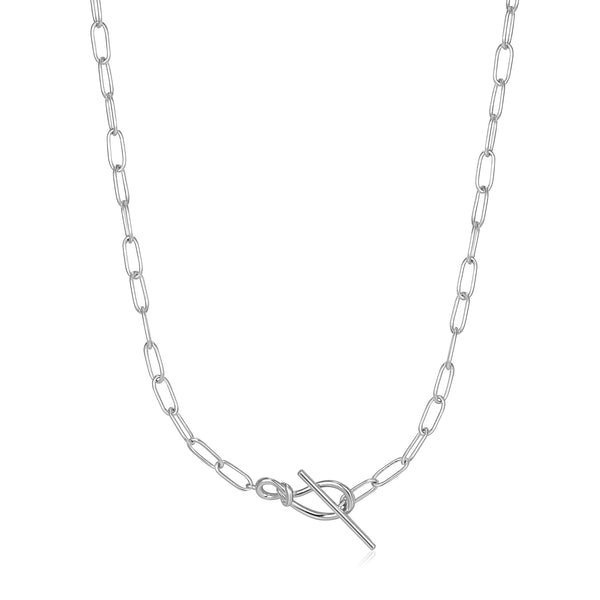 Collier de chaîneT noeud en argent ANIA HAIE