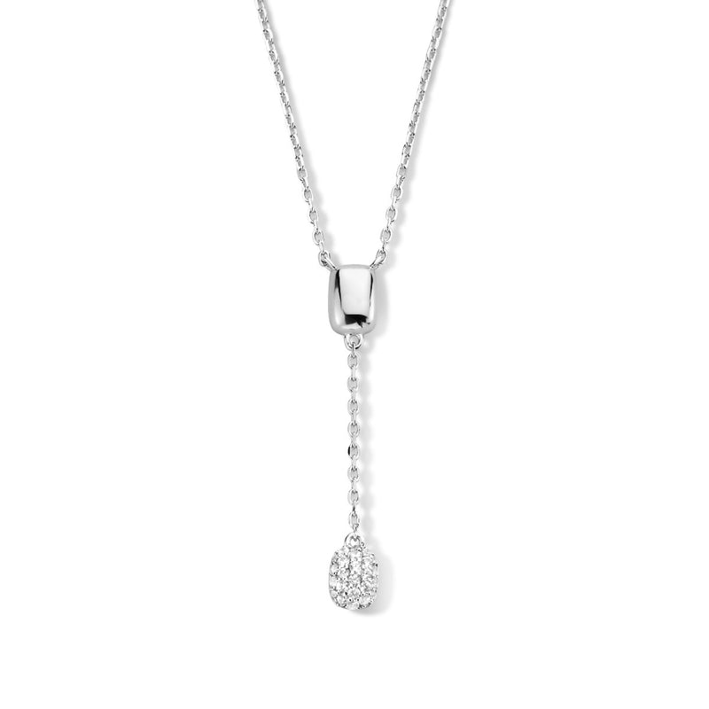 Collier argent et oxydes