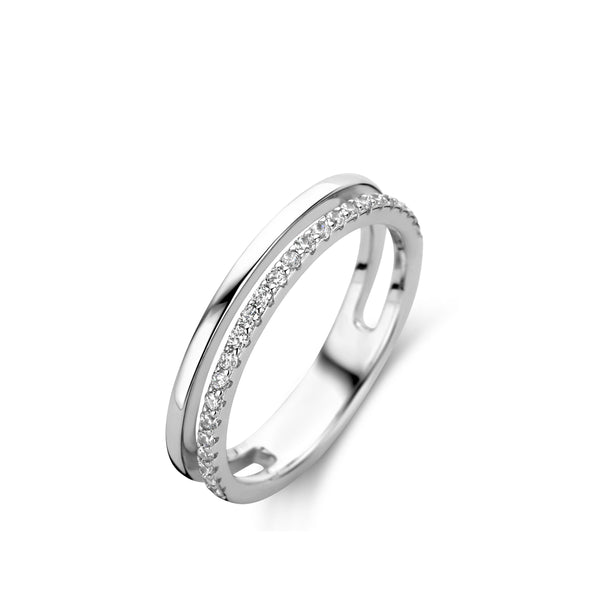 Bague rang argent, rang oxydes