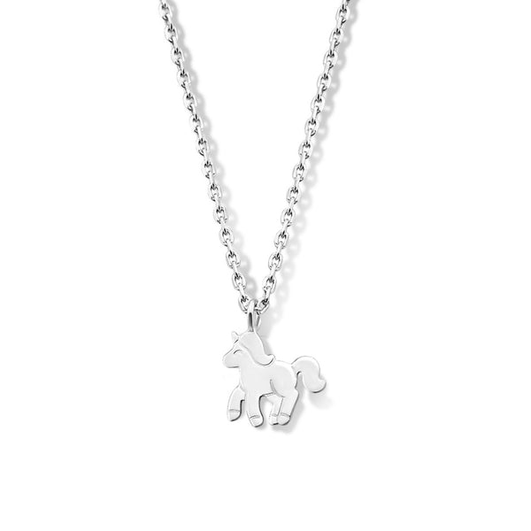 Collier cheval argent